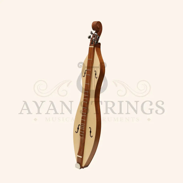 Mountain Dulcimer 4 String F-Hole Rosewood With Nickel Finish Hardware - Stringed Instruments