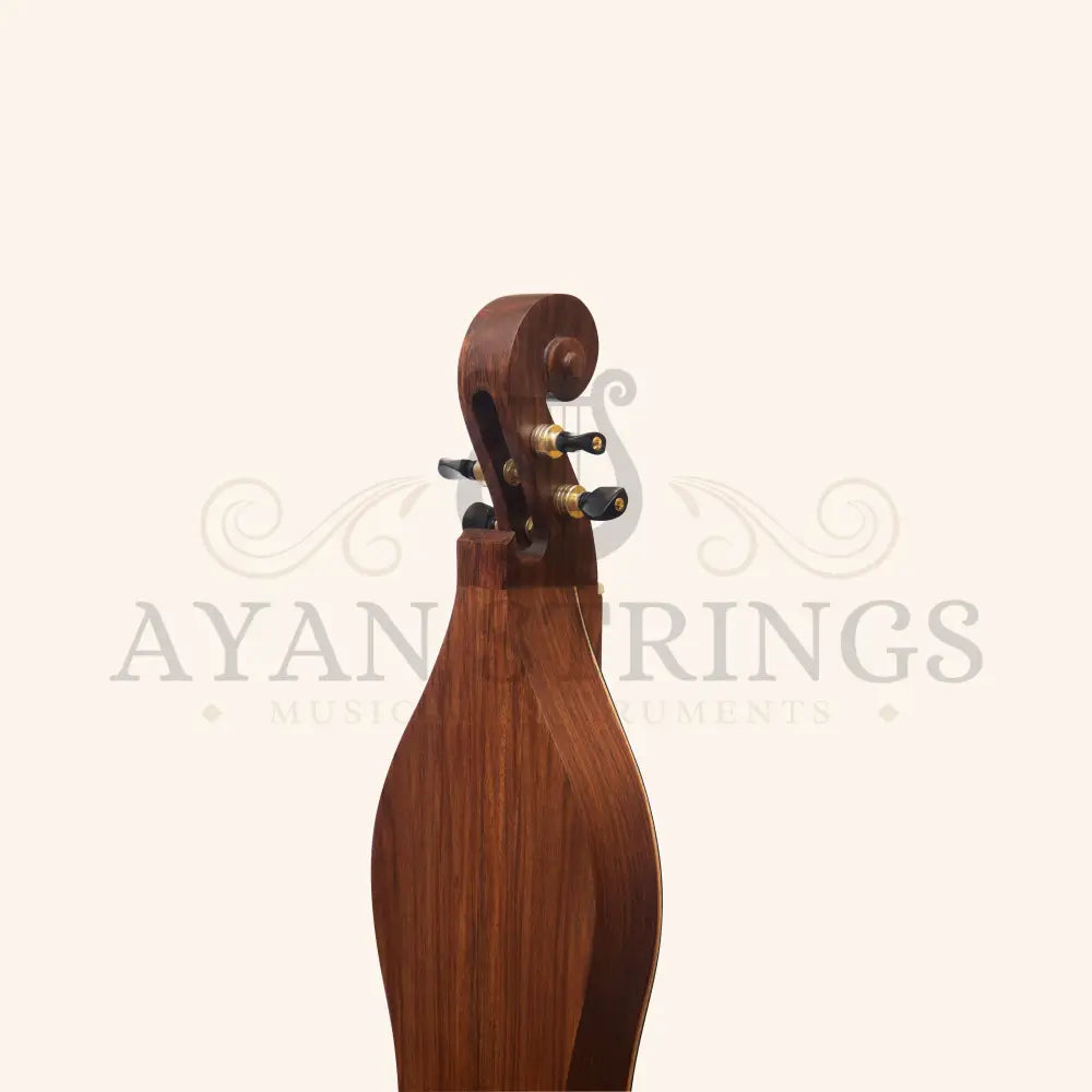 Mountain Dulcimer 4 String F-Hole Rosewood With Purfling - Stringed Instruments