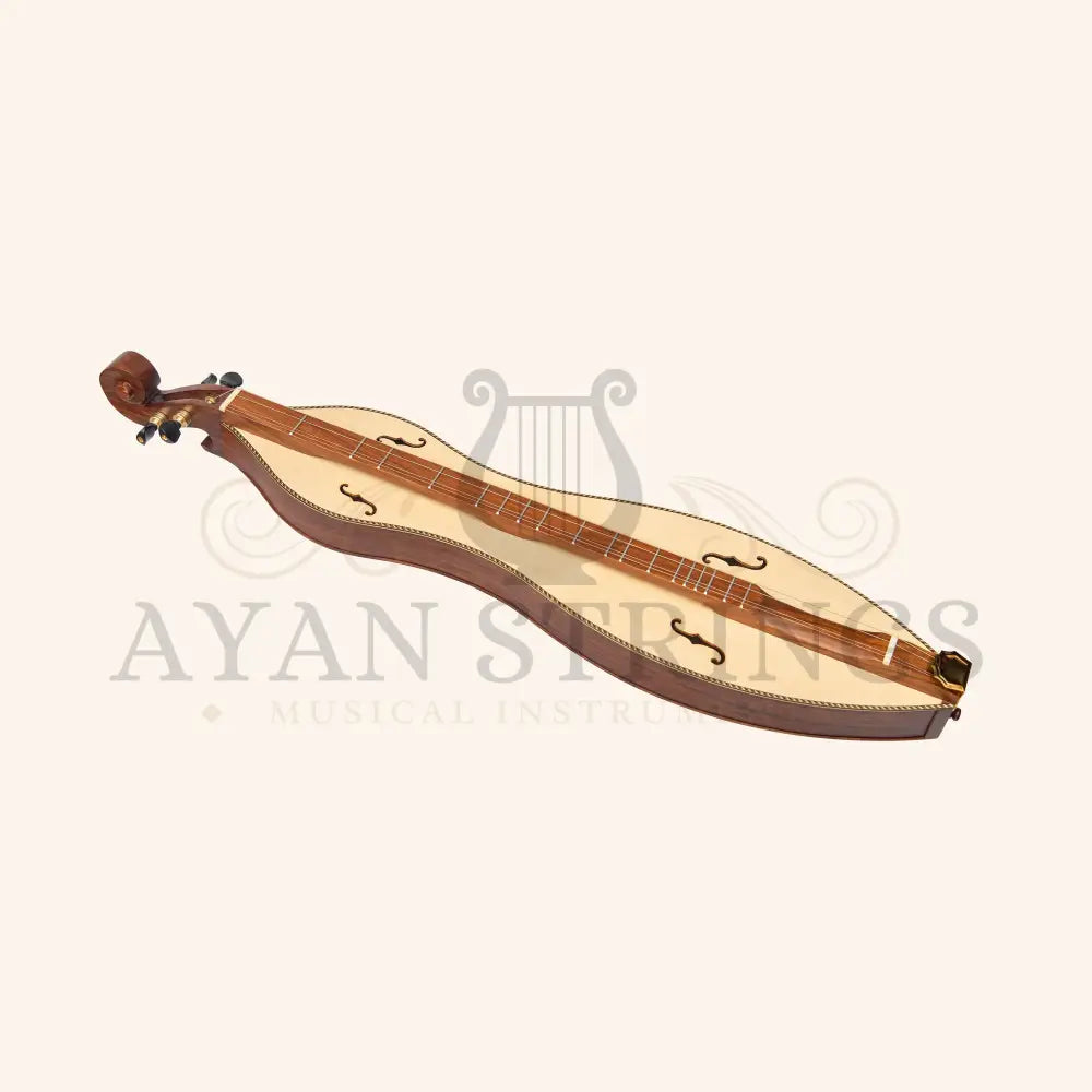 Mountain Dulcimer 4 String F-Hole Rosewood With Purfling - Stringed Instruments