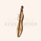 Mountain Dulcimer 4 String F-Hole Walnut with Nickel Finish Hardware - Stringed Instruments