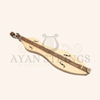 Mountain Dulcimer 4 String F-Hole Walnut with Nickel Finish Hardware - Stringed Instruments