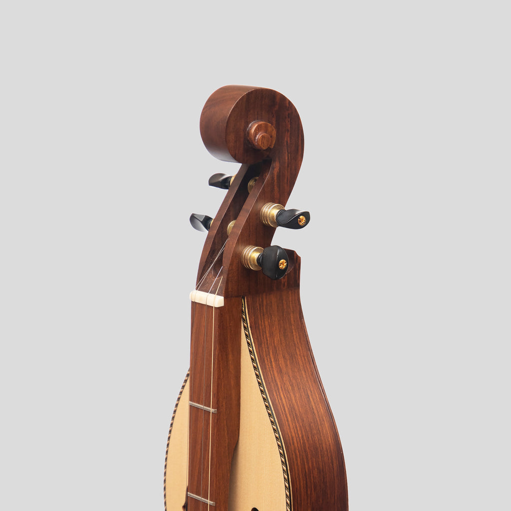 Mountain Dulcimer 4 String F-Hole Rosewood With Purfling