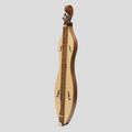 Mountain Dulcimer 4 String  F-Hole Walnut with Nickel Finish Hardware