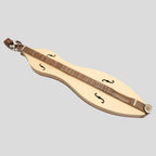 Mountain Dulcimer 4 String  F-Hole Walnut with Nickel Finish Hardware