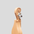 Mountain Dulcimer 4 String F-Hole Lacewood With Nickel Finish Hardware