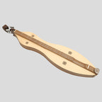 Mountain Dulcimer 4 String  Knotwork Scroll Walnut with Nickel Finish Hardware