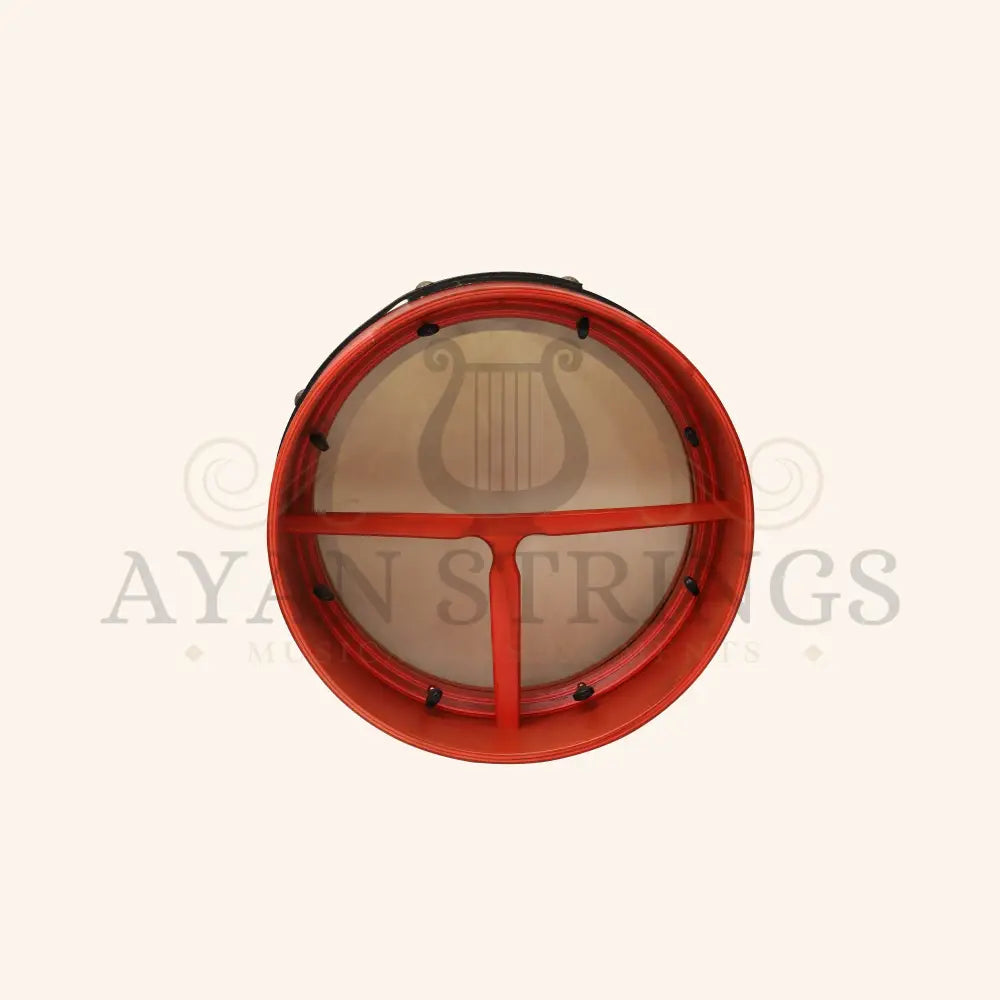 Muzikkon 14”x6’’ Premium Celtic Irish Bodhran with Easy Tune System Deep Rim T-BAR & Taped Finish - Bodhrans