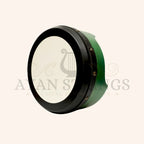 Muzikkon 14”x6’’ Premium Celtic Irish Bodhran with Easy Tune System Deep Rim T-BAR & Taped Finish - Green - Bodhrans