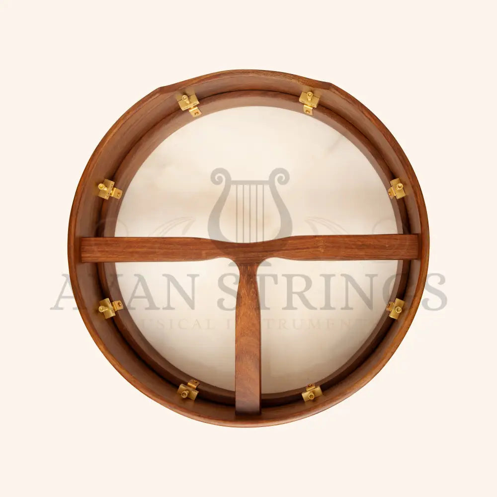 Muzikkon 14’’X4’’ (35.6 cm x 10.2 cm) Heartland Tunable Irish Bodhran Drum - Bodhrans