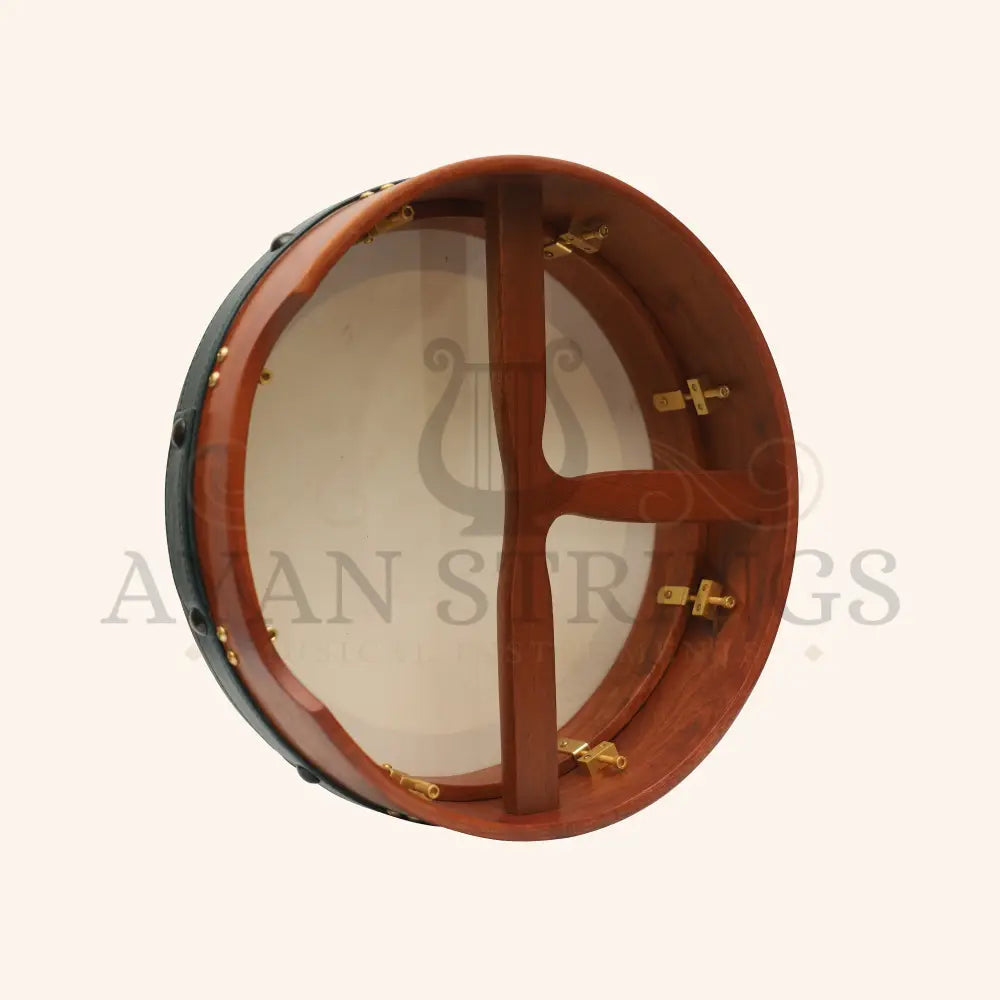 Muzikkon 14’’X4’’ (35.6 cm x 10.2 cm) Heartland Tunable Irish Bodhran Drum - Bodhrans