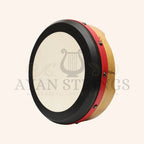 Muzikkon 14’’X4’’ (35.6 cm x 10.2 cm) Heartland Tunable Irish Bodhran Drum - Mulberry - Bodhrans
