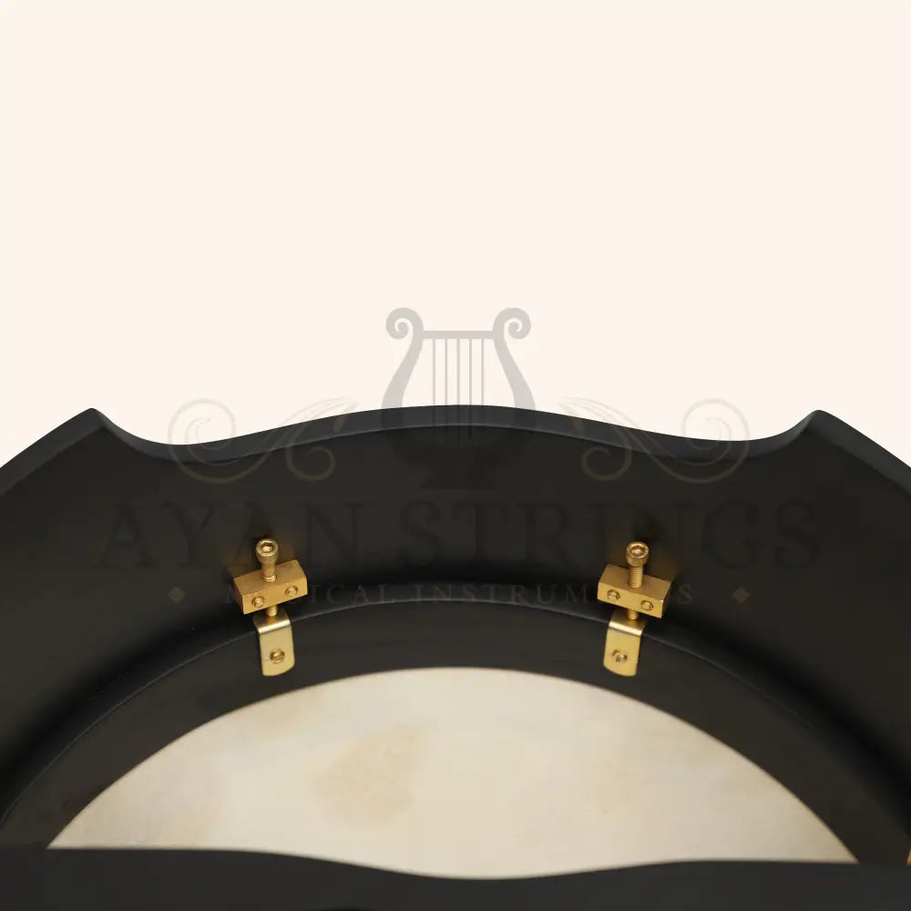 Muzikkon 14’’X6’’ Heartland Tunable Irish Bodhran Drum Deep Rim with T-BAR & Taped Finish Deep Tune - Bodhrans