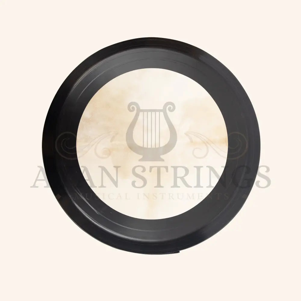 Muzikkon 15”x5’’ (38x12.5 cm) Premium Celtic Irish Bodhran With Easy Tune System Deep Rim T- Bar & Taped Finish