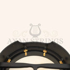 Muzikkon 15”x5’’ (38x12.5 cm) Premium Celtic Irish Bodhran With Easy Tune System Deep Rim T- Bar & Taped Finish