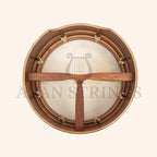 Muzikkon 15”x5’’ (38x12.5 cm) Premium Celtic Irish Bodhran With Easy Tune System Deep Rim T- Bar & Taped Finish