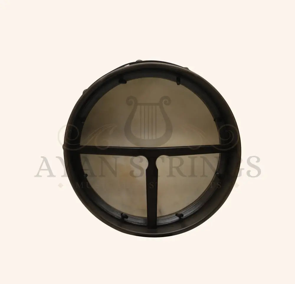 Muzikkon 15”x6’’ Premium Celtic Irish Bodhran with Easy Tune System Deep Rim T-BAR & Taped Finish - Bodhrans