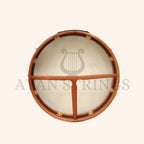 Muzikkon 16’’X4’’ Heartland Tunable Irish Bodhran with T-BAR & Taped Finish Deep Tune - Bodhrans