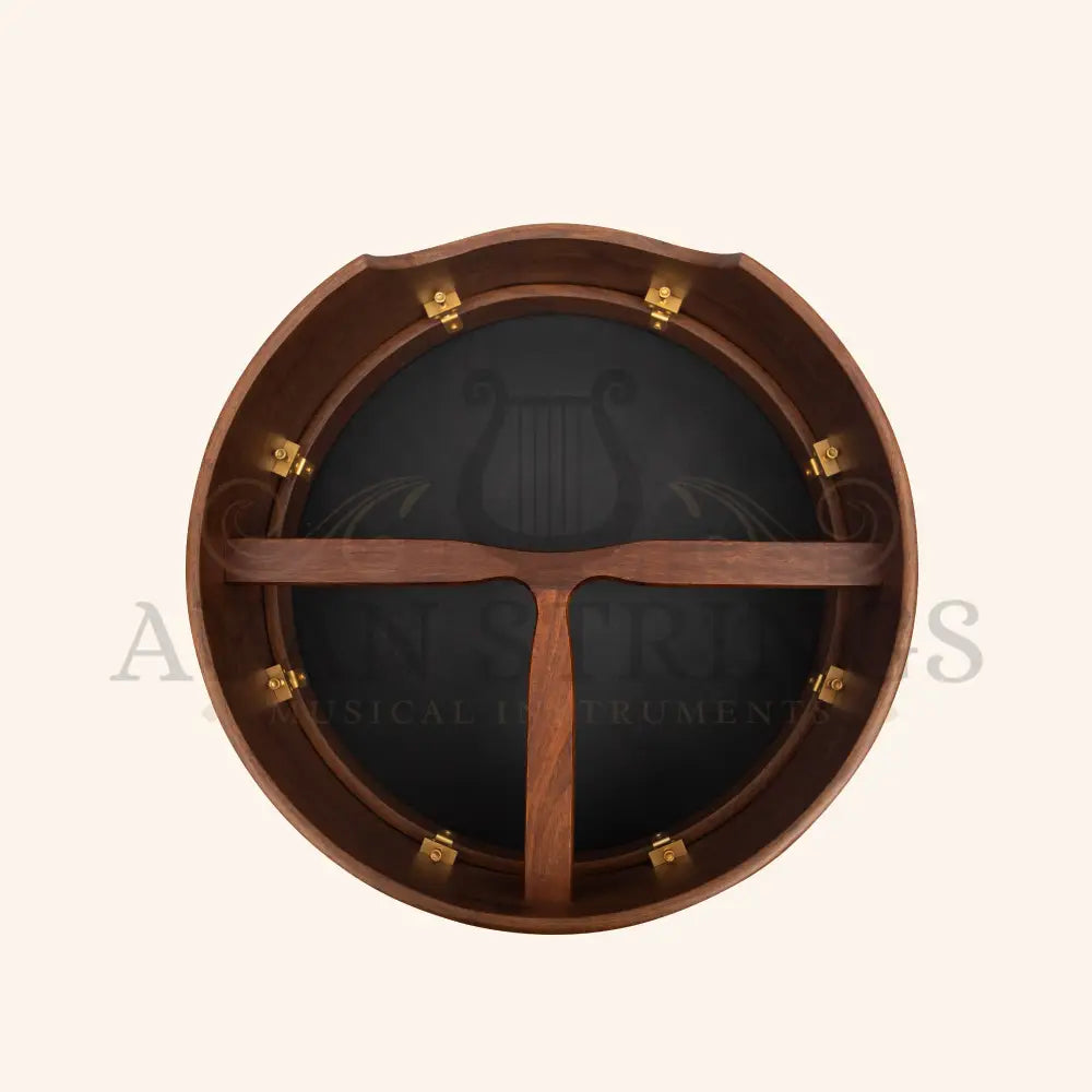 Muzikkon 16’’X6’’ Heartland Tunable Deep Rim Bodhran Rosewood T-Bar Goat Skin