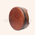Muzikkon 16’’X6’’ Heartland Tunable Deep Rim Bodhran Rosewood T-Bar Goat Skin - Brown