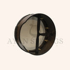 Muzikkon 16’’X6’’ Heartland Tunable Irish Bodhran Drum Deep Rim with T-BAR & Taped Finish Deep Tune Celtic Irish