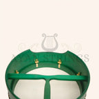 Muzikkon 16’’X6’’ Heartland Tunable Irish Bodhran Drum Deep Rim with T-BAR & Taped Finish Deep Tune Celtic Irish