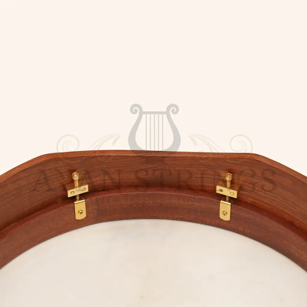 Muzikkon 18’’X4’’ Heartland Tunable Irish Bodhran Drum with T-Bar & Taped Finish Deep Tune - Bodhrans