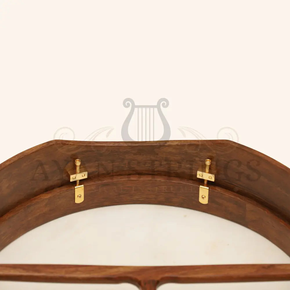 Muzikkon 18’’X4’’ Heartland Tunable Irish Bodhran Drum with T-Bar & Taped Finish Deep Tune - Bodhrans