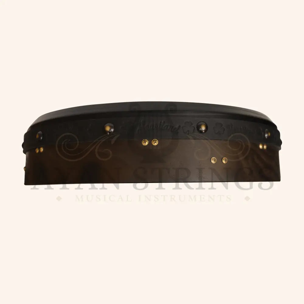 Muzikkon 18’’X4’’ Heartland Tunable Irish Bodhran Drum with T-Bar & Taped Finish Deep Tune - Bodhrans
