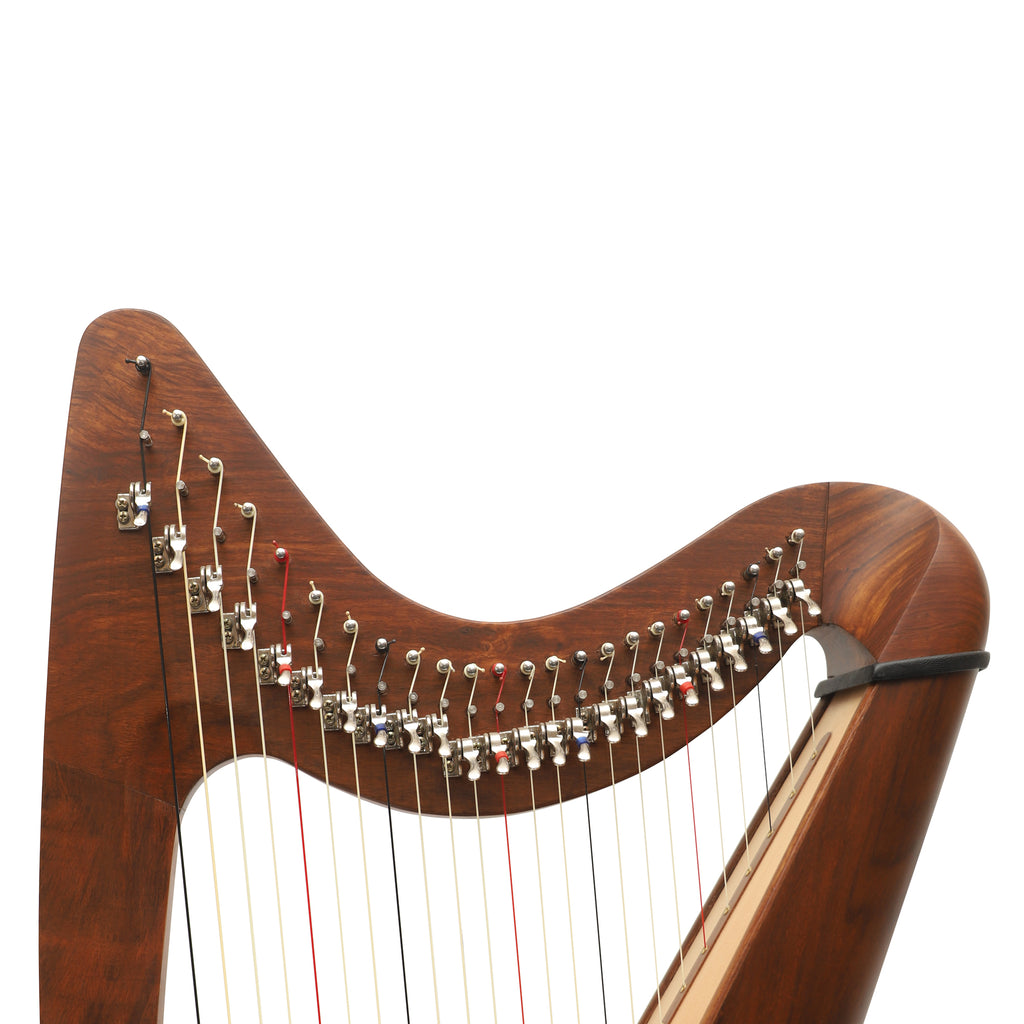 24 String Claddagh Harp Rosewood