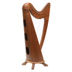 24 String Claddagh Harp Walnut