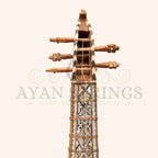 Muzikkon Afghani Rubab Full Sadafi Mulberry - Stringed Instruments