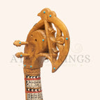 Muzikkon Afghani Rubab Half Sadafi Mulberry - Stringed Instruments