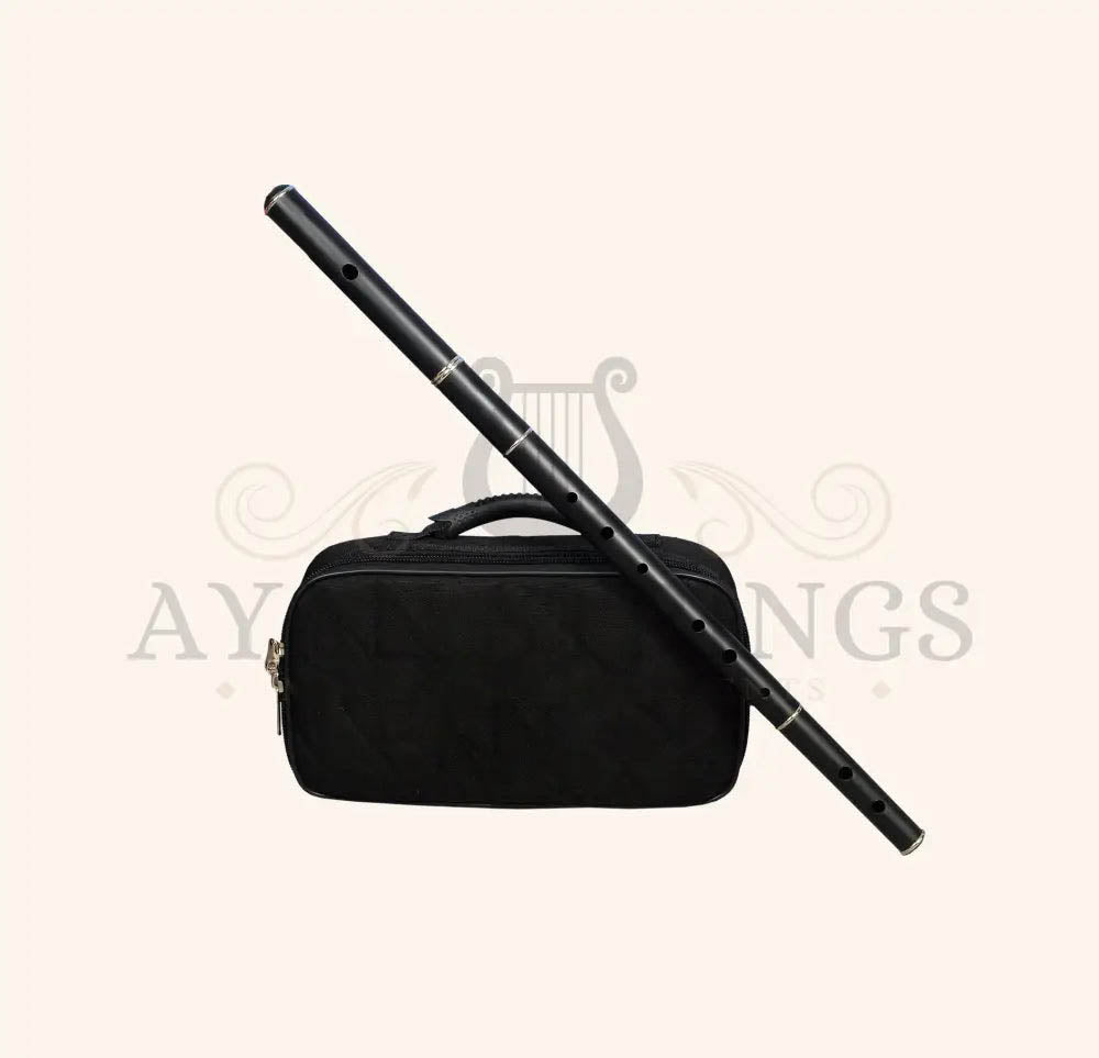 Muzikkon African Blackwood Irish flute with tuning slide