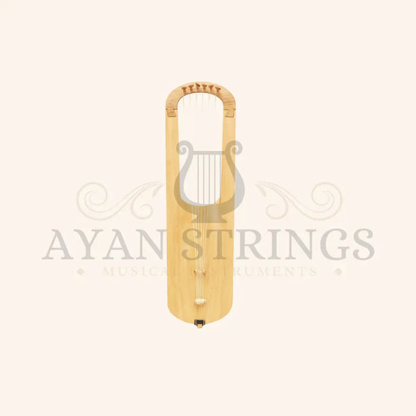 Muzikkon Anglo Saxon Lyre Harp After Prittlewell Lyre Mid 7th Century - Ashwood - Stringed Instruments
