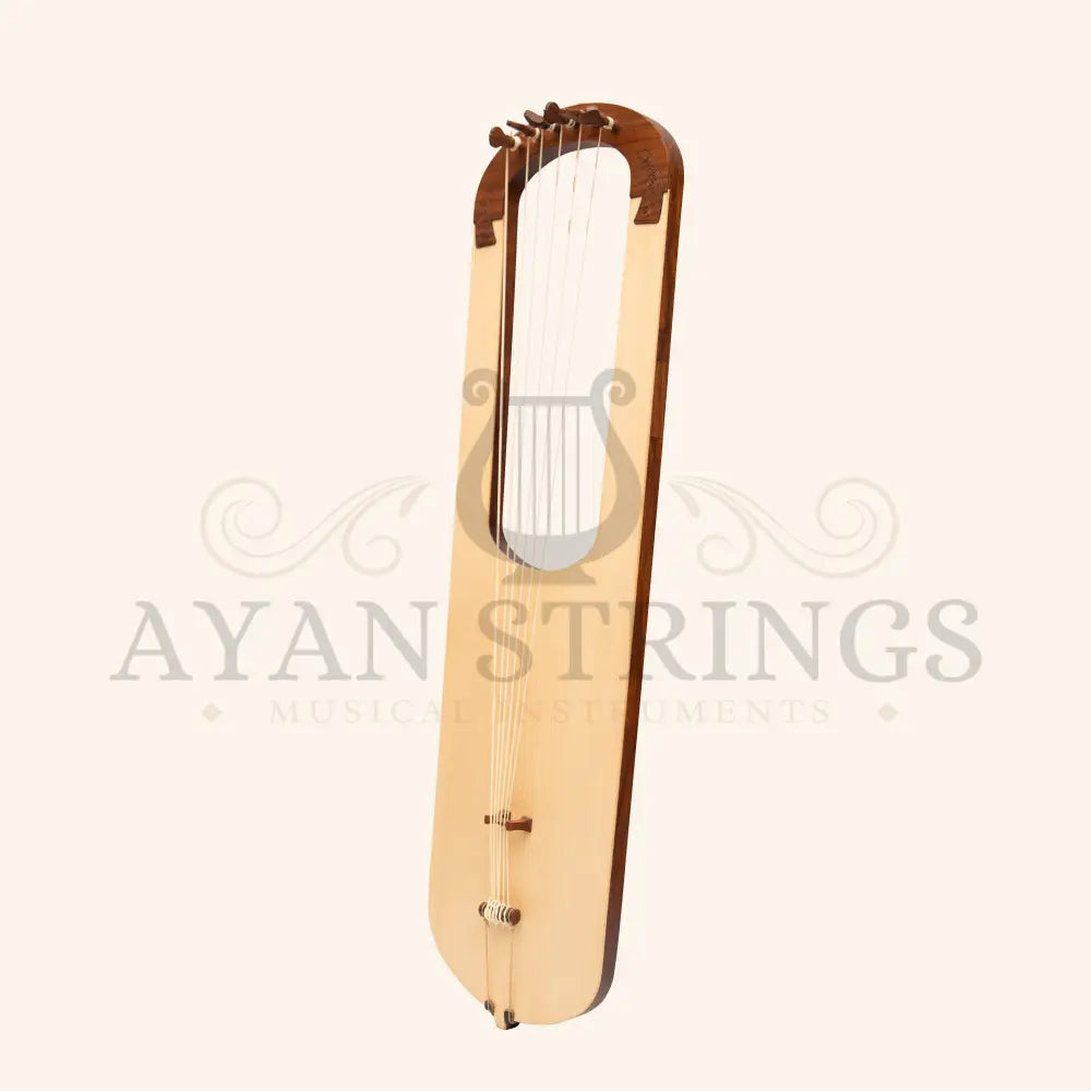 Muzikkon Anglo Saxon Lyre Harp After Prittlewell Lyre Mid 7th Century - Rosewood - Stringed Instruments