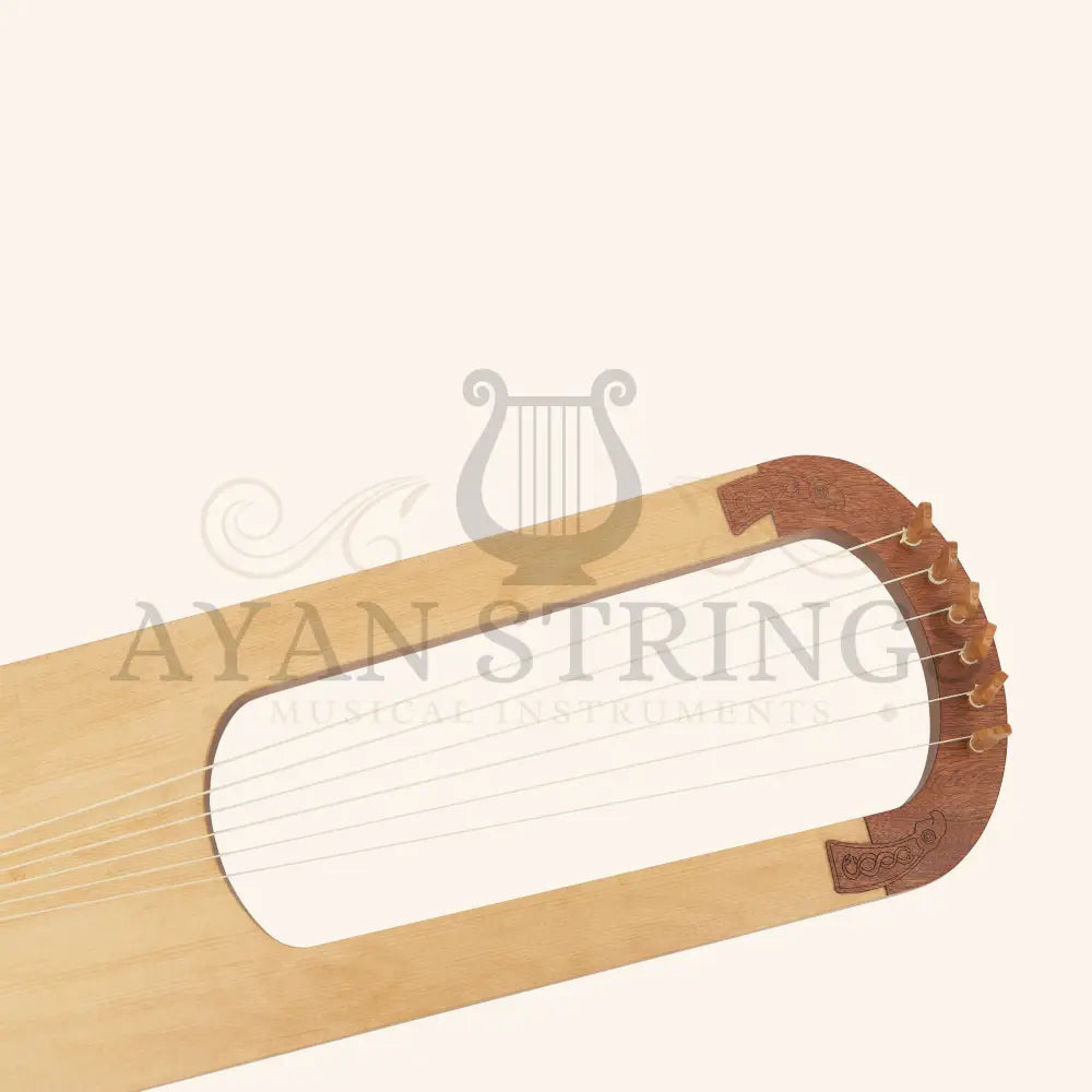 Muzikkon Anglo Saxon Lyre Harp After Prittlewell Lyre Mid 7th Century - Stringed Instruments