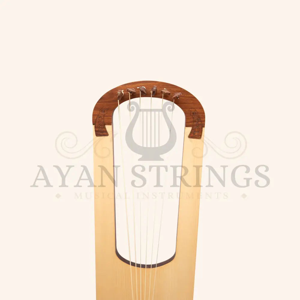 Muzikkon Anglo Saxon Lyre Harp After Prittlewell Lyre Mid 7th Century - Stringed Instruments