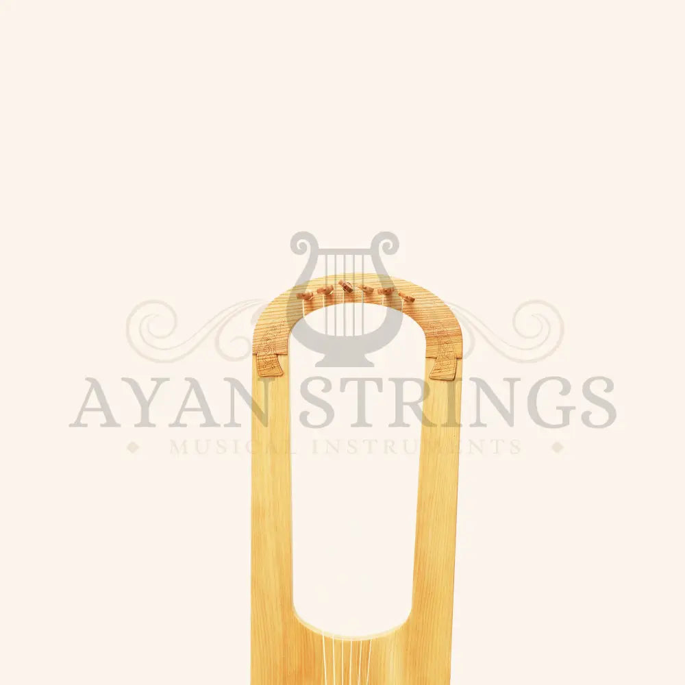 Muzikkon Anglo Saxon Lyre Harp After Prittlewell Lyre Mid 7th Century - Stringed Instruments
