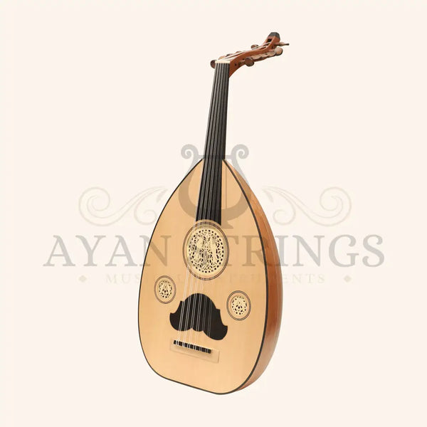 Muzikkon Arabic Oud 12 String Mahogany - Stringed Instruments