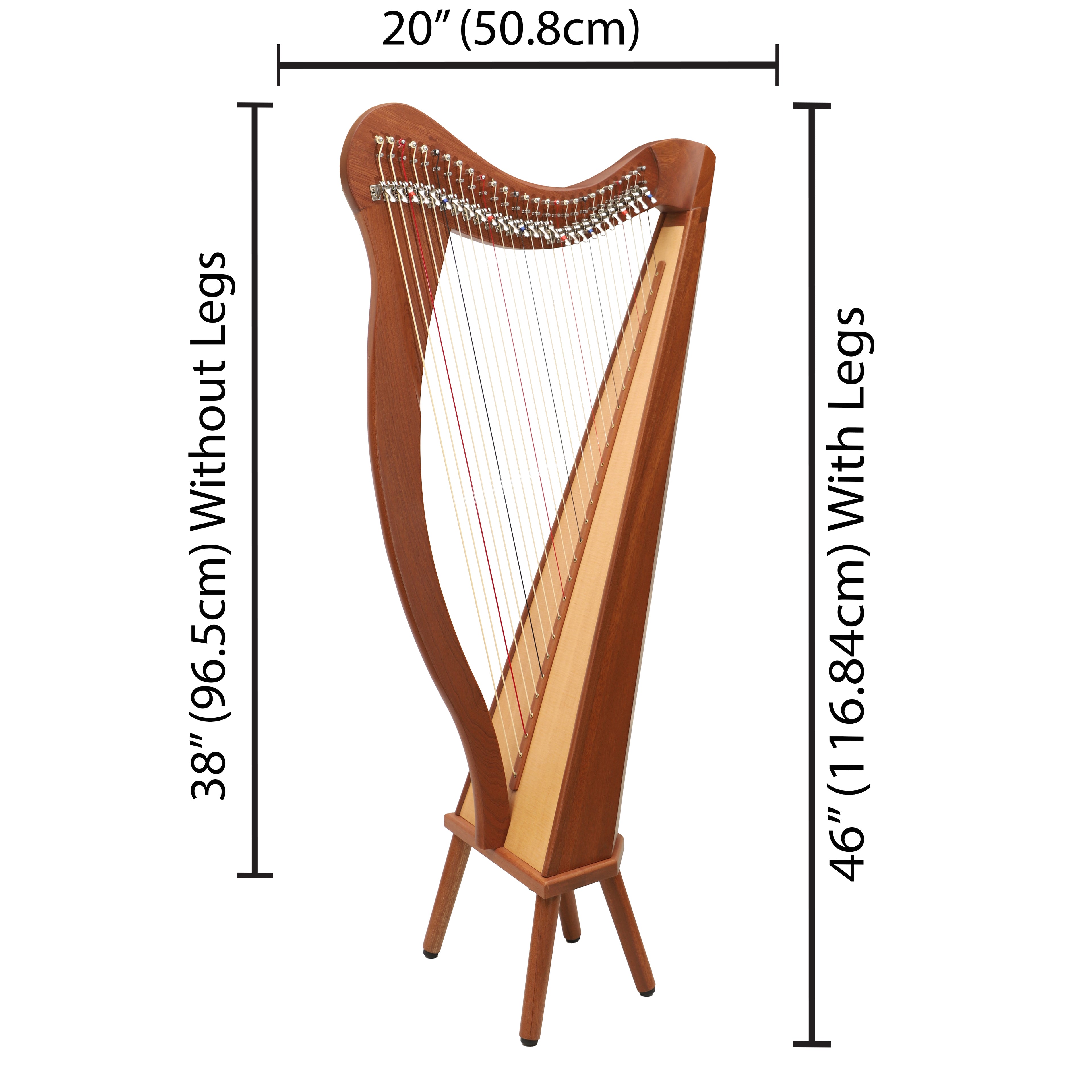 27 String Ard Ri Harp