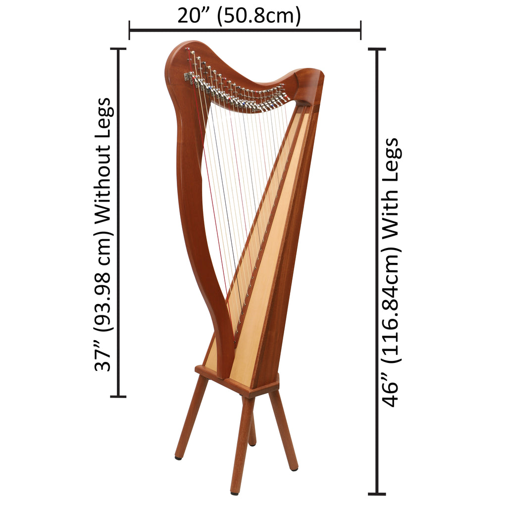 22 String Ard Ri Harp, Celtic Harp