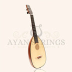 MUZIKKON BAROQUE UKELELE 4 STRINGS TENOR ROSEWOOD LEFT HAND - Stringed Instruments