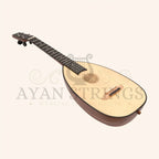 Muzikkon Baroque Ukelele 4 Strings Tenor Rosewood - Stringed Instruments