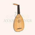 Muzikkon Descant Lute 7 Course Left Hand - Lacewood - Stringed Instruments