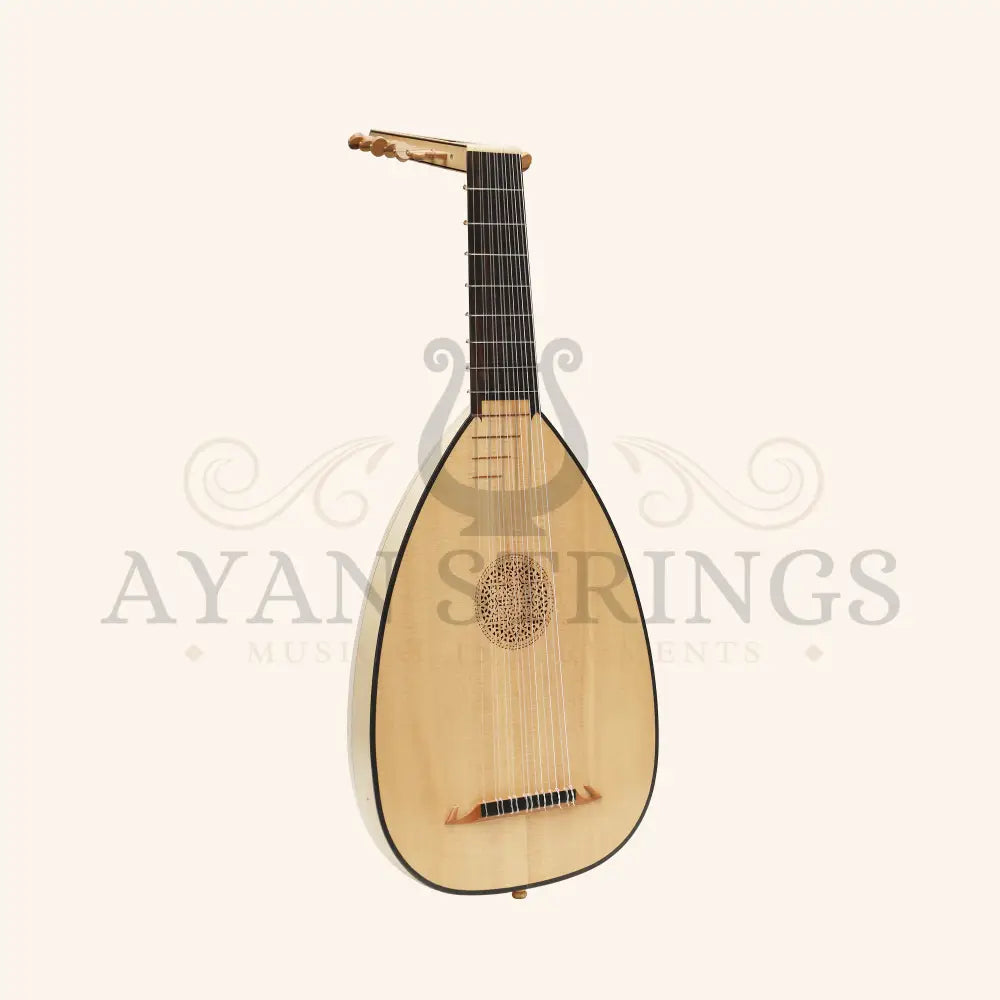 Muzikkon Descant Lute 7 Course Left Hand - Maple - Stringed Instruments
