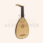 Muzikkon Descant Lute 7 Course Left Hand - Walnut - Stringed Instruments