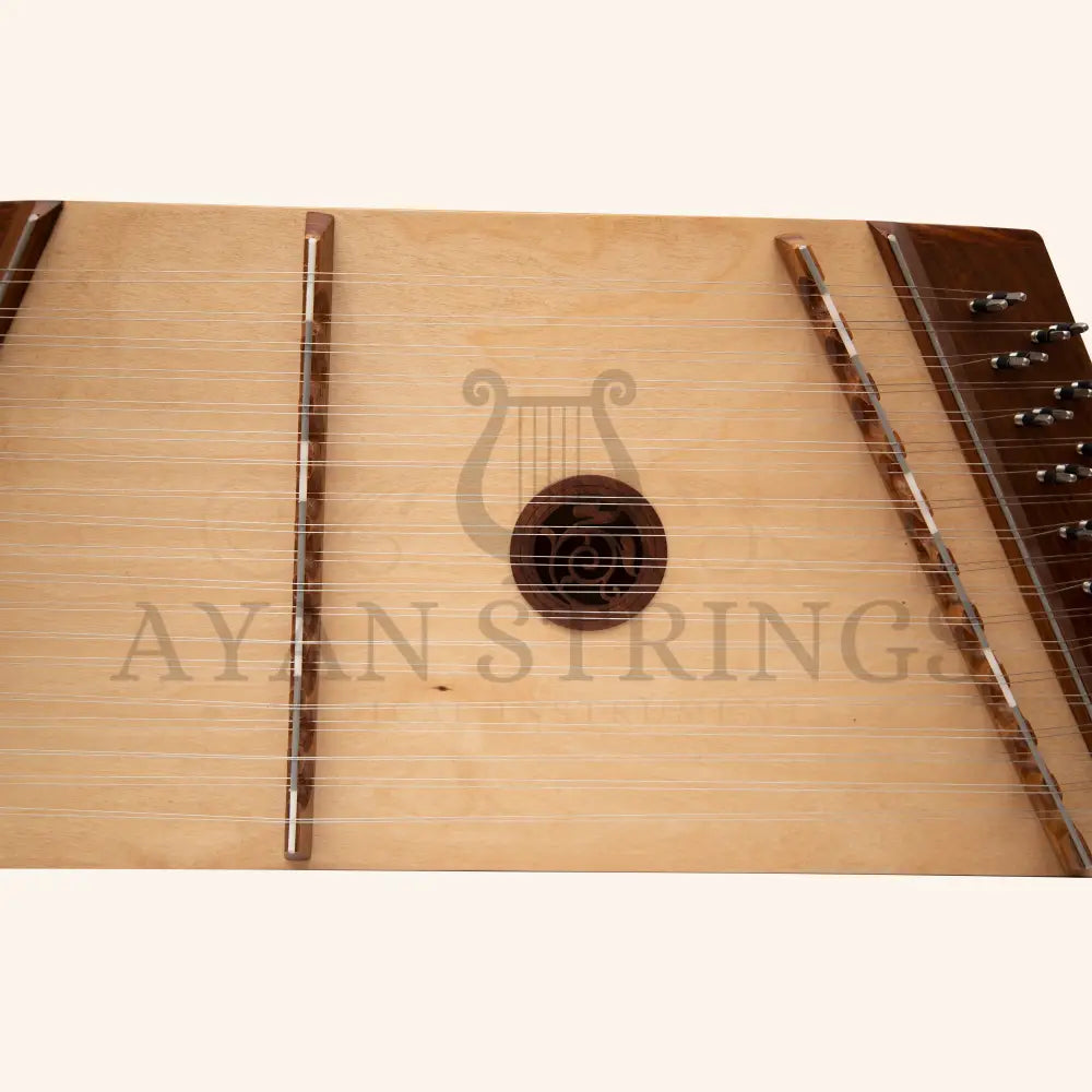 Muzikkon Double Strung 10-9 Hammered Dulcimer Rosewood With Hammers - Stringed Instruments