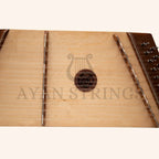Muzikkon Double Strung 10-9 Hammered Dulcimer Rosewood With Hammers - Stringed Instruments