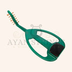 Muzikkon Electric Arabic Frame Oud With Pegs Lacewood Green - Stringed Instruments
