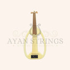 Muzikkon Electric Arabic Frame Oud With Pegs Lacewood White - Stringed Instruments